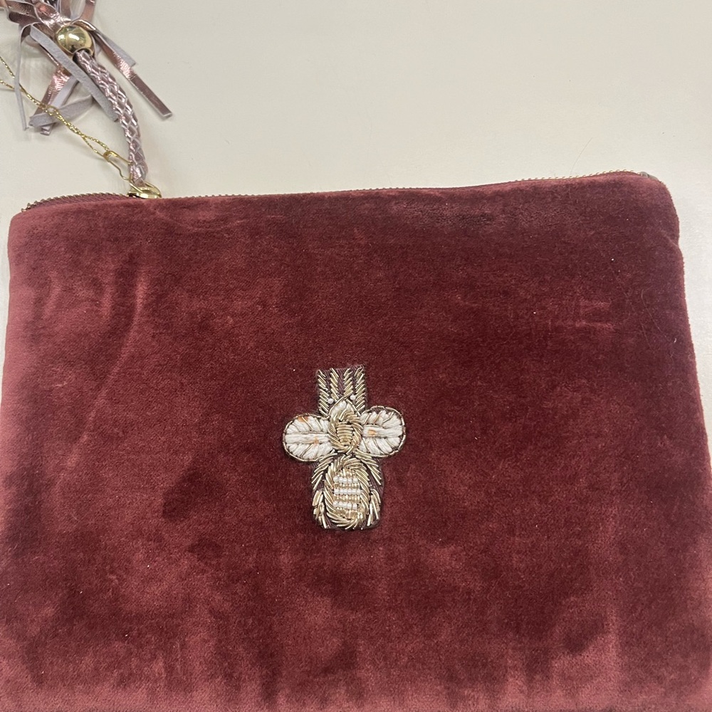 MARADJI Velvet Bag….NWT- elegance at its height.